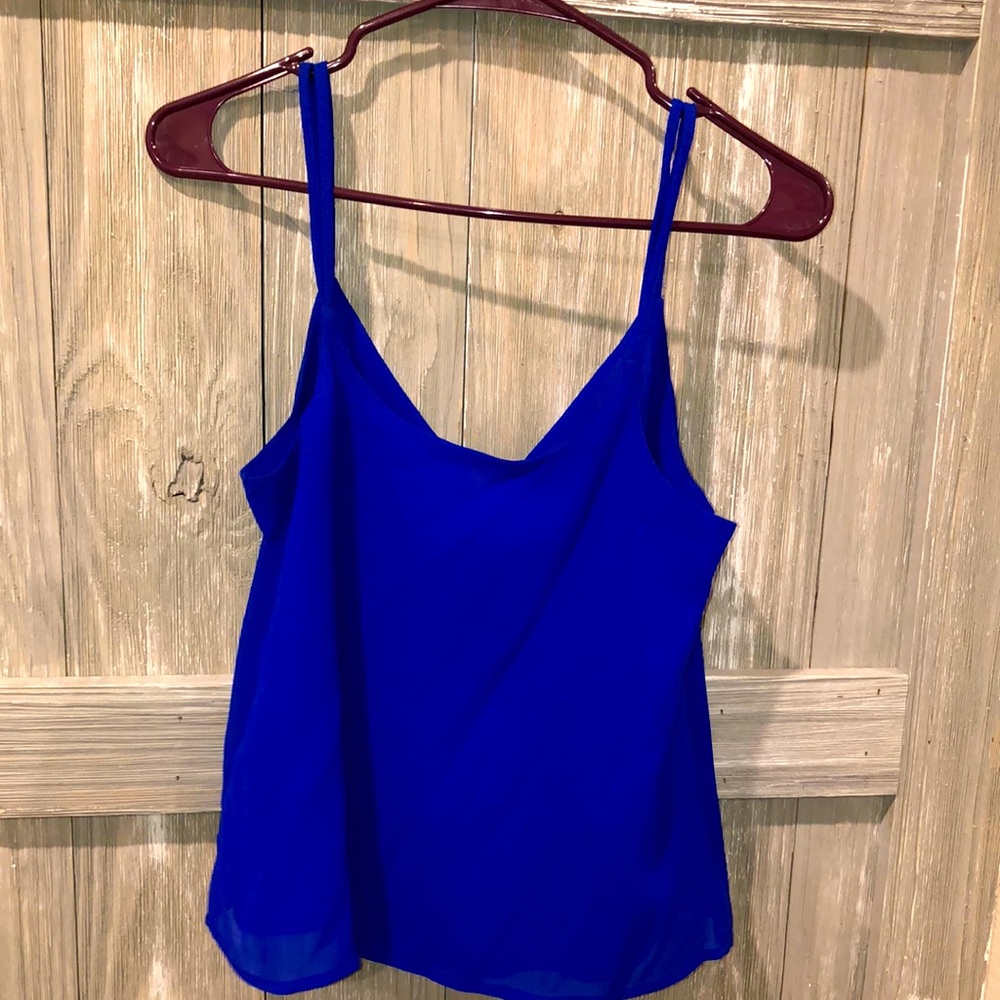 Tank top, Charlotte Russe, royal blue